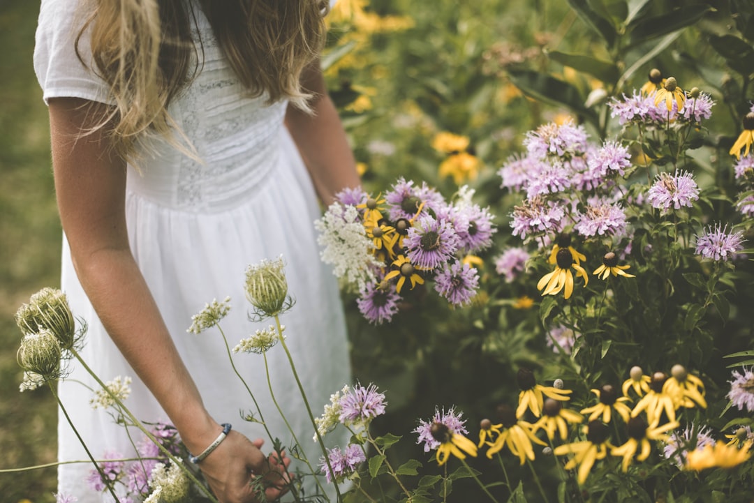 Photo white dress