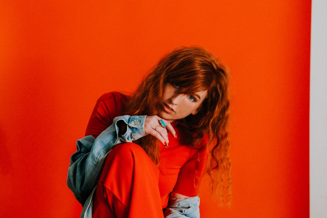 Photo clothing colors for red hair